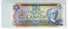 Canada  Paper Money 5 Dollars 1979 Crow/Bouey