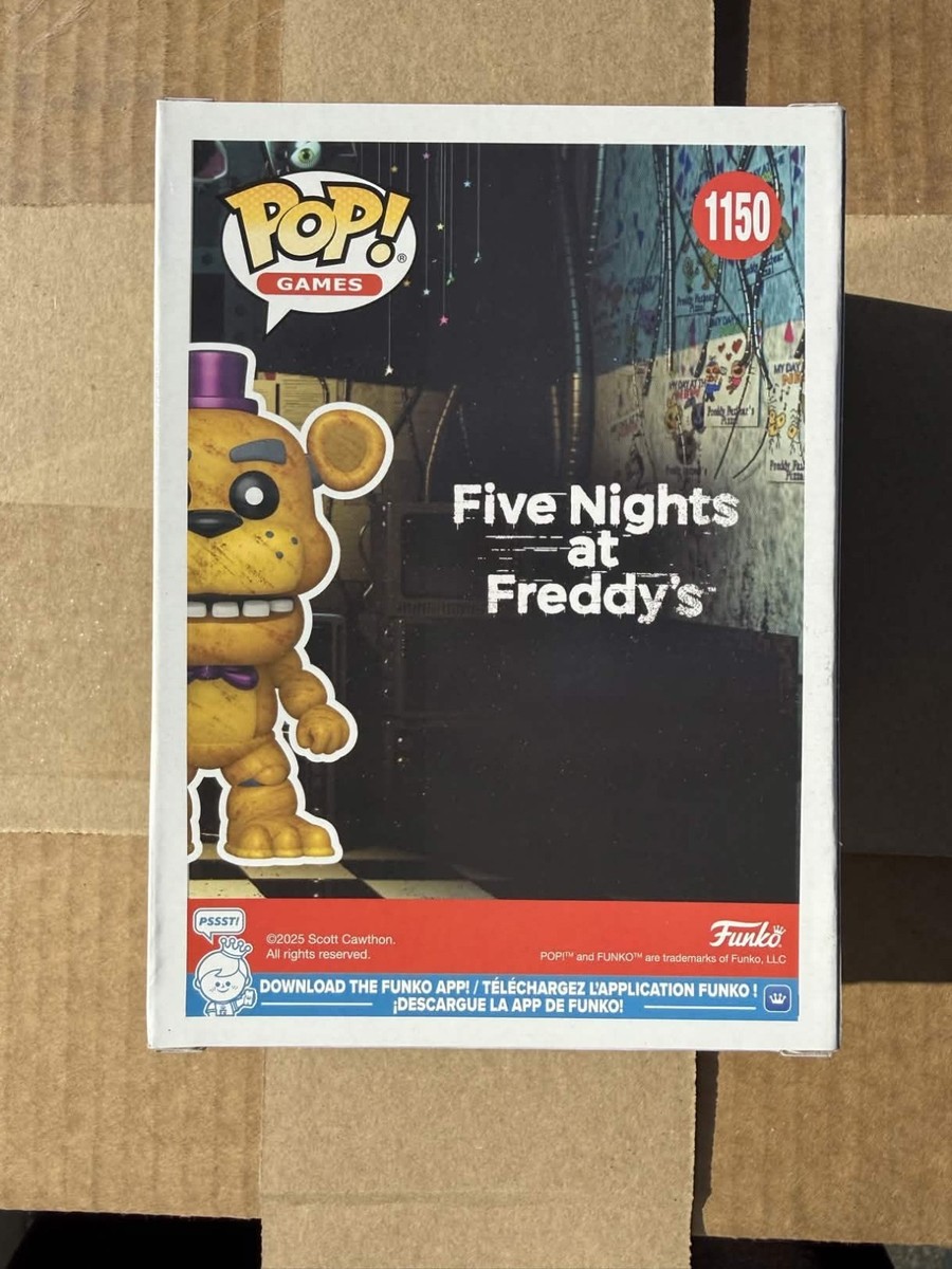 Funko Pop Five Nights at Freddy's Fredbear #1150 EE Exclusive LE