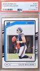 CALEB WILLIAMS RATED ROOKIE CARD - 2024 PANINI DONRUSS - PSA 10 GEM MINT 💎💎