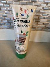 Bath  Body Works Cozy Vanilla Bourbon Body Cream 8 oz