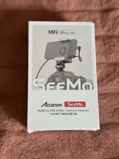 🔥 Accsoon SEEMO iOS/HDMI Smartphone Adapter [NEW / SEALED] 🥳