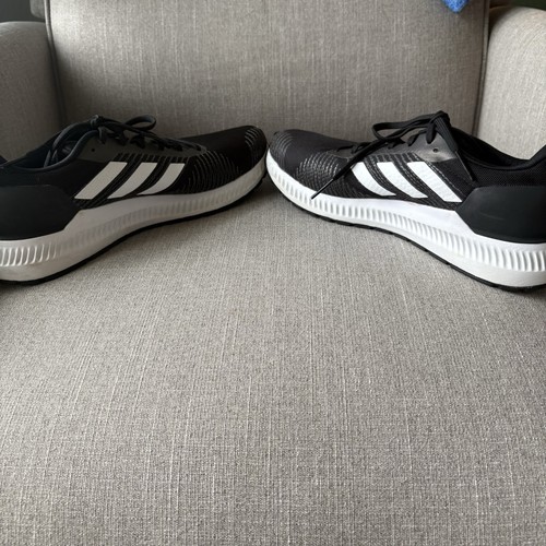 Adidas Para Hombre Solar Blaze Blanco y Negro Zapatos para Correr Usados en Excelente Condición - Talla 10 - Imagen 5 de 9