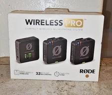 Rode Wireless Pro 32bit Dual-Channel Pro Compact Wireless Microphone System NEW!