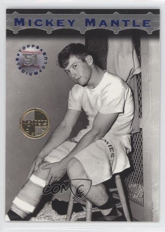 1996 Topps Stadium Club Mickey Mantle Members Only Mickey Mantle #MM3 HOF 0n0