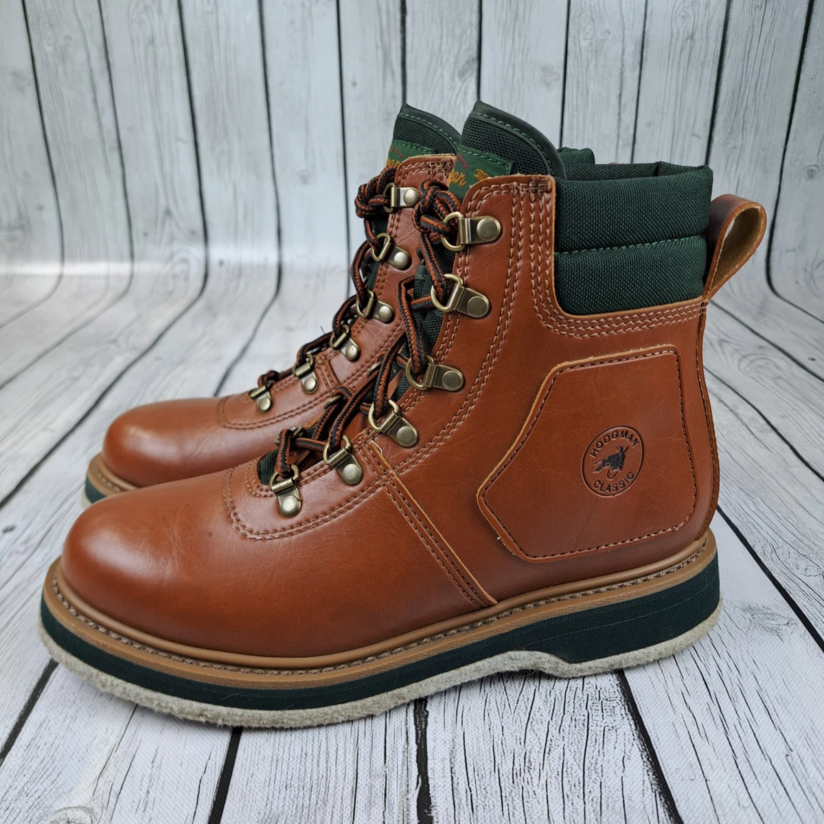 Redington Men Brown Felt Sole Wading Fly Fishing Boots Size 13 Hodgman Wadelite Felt Sole Fly Fishing Wading Boots Men main image 3