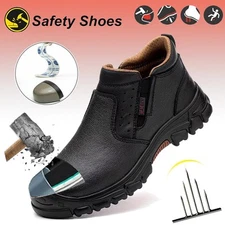 Work life waterproof shoes Men all-season outdoor Welder Boots composite toe