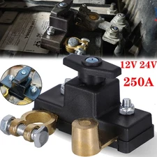 Car Battery Disconnect Isolator Cut Off Switch 12-24V Universal Battery Terminal