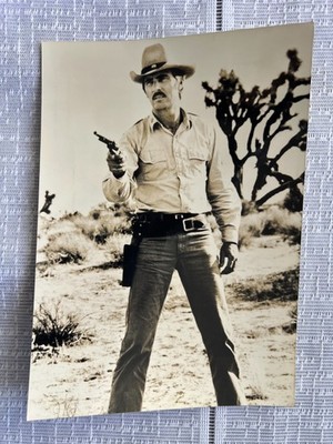 Original Pressefoto Dennis Weaver McCloud Sheriff in New York RTL 1991 TV 17x12