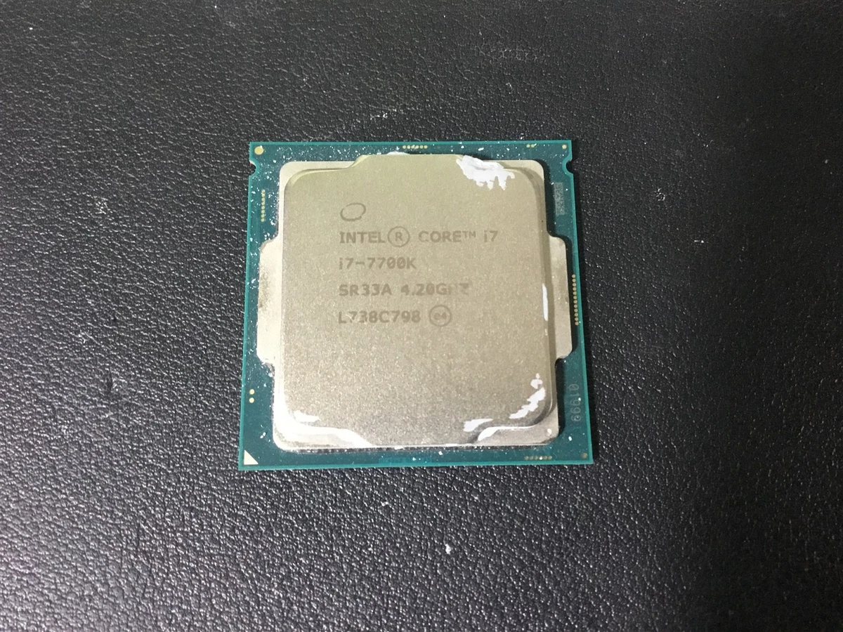 Intel Core i7-7700K Processor Model Computer Processors (CPUs) for