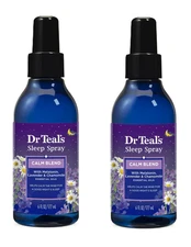 Dr Teal's Sleep Spray with Melatonin & Essential Oils, 6 fl oz (2 Pack)