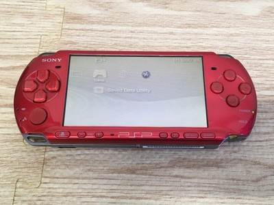 GD7579 PSP-3000 RADIANT RED BOXED SONY PSP Console Japan | eBay