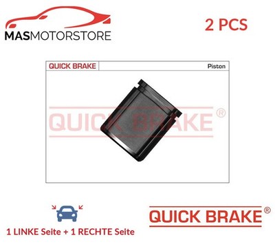 BREMSSATTELKOLBEN BREMSSATTEL KOLBEN PAAR QUICK BRAKE 185100K 2PCS P NEU