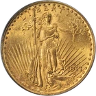 1913-S Saint-Gaudens Gold $20 PCGS MS63 OGH Great Eye Appeal Strong Strike