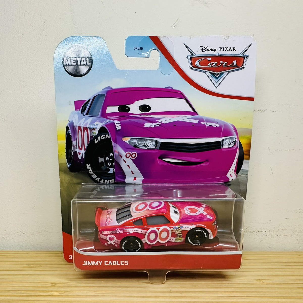 JIMMY CABLES カーズ ミニカー Disney Pixar Cars - Jimmy Cables Pink Intersection 00 Piston Cup