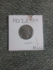 1927-D 5C Buffalo Nickel-509