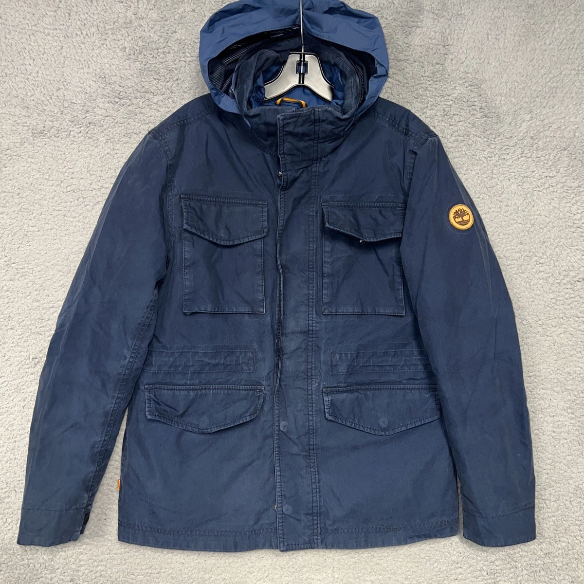 Timberland Military Jacket Blue Coats, Jackets & Vests for Men for