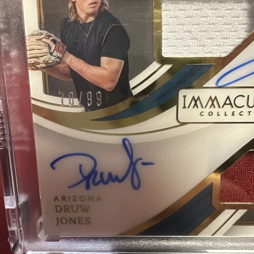 2023 Panini Immaculate Jackson Holliday/ Druw Jones Dual Auto /99 #DMS-HJ - Picture 3 of 3