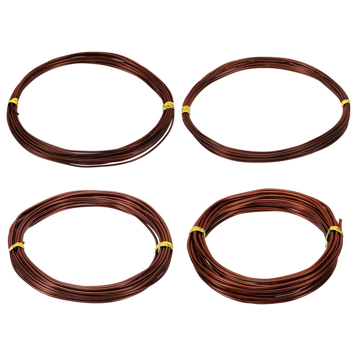 Aluminum Wire, 4pcs Jewelry Craft Wire 1mm 2mm