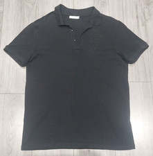 Men's VERSACE Large Black Polo Shirt - Excellent Condition