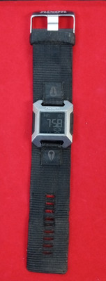 Nixon Stacked The Block Wristwatch  Custom Digital With Date, Chrono, Timer