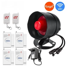 Tuya Smart WIFI Wireless Security Alarm System Siren Home Burglar Motion Sensor