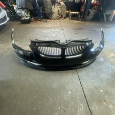 11-13 BMW F10 550i 535i Front Bumper Cover Assembly Black  OEM non M