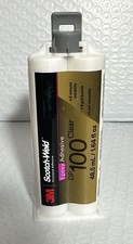M Scotch-Weld DP100 Clear Epoxy Adhesive, 48.5 mL, Two-Part, Exp 09/2027