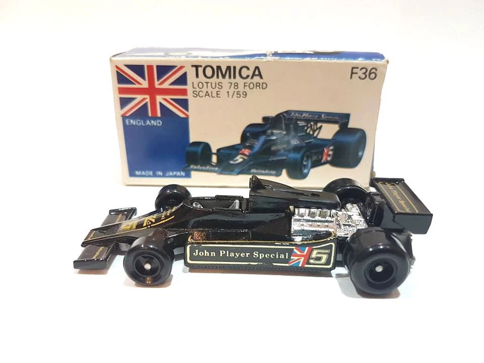 Coleção nível Tomica LOTUS 78 FORD F1 FEITO NO JAPÃO ~1/59... - Imagem 2 de 4
