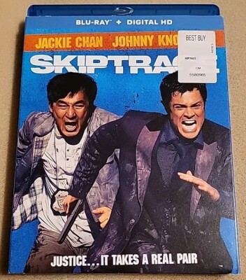 Skiptrace (Blu-ray, 2016) w/Slipcover, Jackie Chan, Johnny