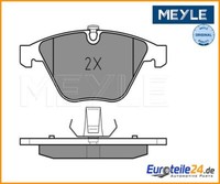 Bremsbelagsatz, Scheibenbremse Meyle 0252334720 FüR Bmw 5Er
