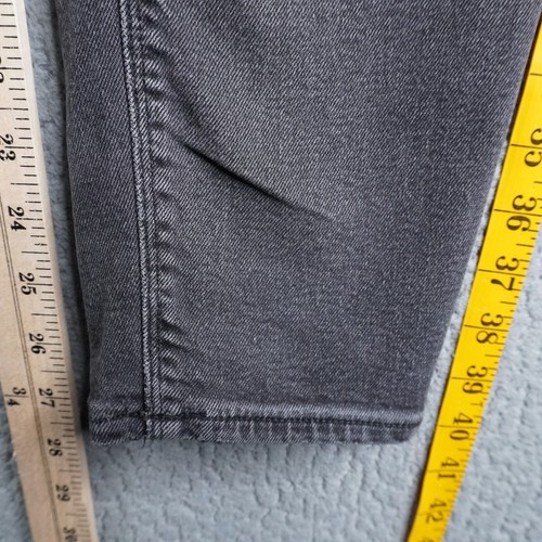 American Eagle Damen Mom Jeans Größe 2 Schwarz Mid Rise Cropped Denim 5 Taschen - Bild 9 von 14