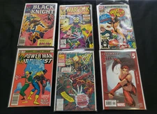 MISC MARVEL 6PC (VF/NM) SECRET OF THE BLACK TIGER, WOLVERINA 1982-2005