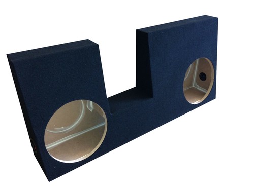 2012 Ford F250 / F350 SUPERCREW CAB 2-10" Sub Subwoofer Speaker Box (Black) - 第 1/2 張圖片