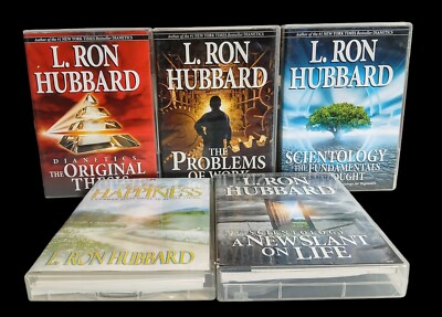 Scientoy Box L Ron Hubbard Audiobook CD Lectures Scientology Box Set With Guides | eBay