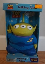 1995 Disney Toy Story Thinkway Toys Talking Alien - NIB - Working