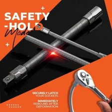 Electric Wrench Sleeve Universal Extension Rod Bendable flexible shaft flexible