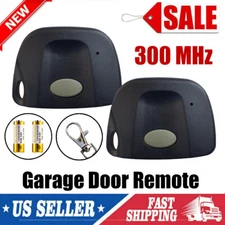 2pcs Electric Garage Door Opener 10 Digit Gate Remote For Linear Remote Control