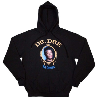 Dr. Dre ''The Chronic'' schwarzer Pullover Hoodie - NEU OFFIZIELL