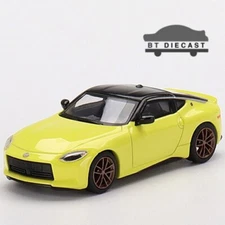MINI GT NISSAN Z PROTO SPEC 2023 1/64 DIECAST MODEL CAR IKAZUCHI YELLOW MGT00415