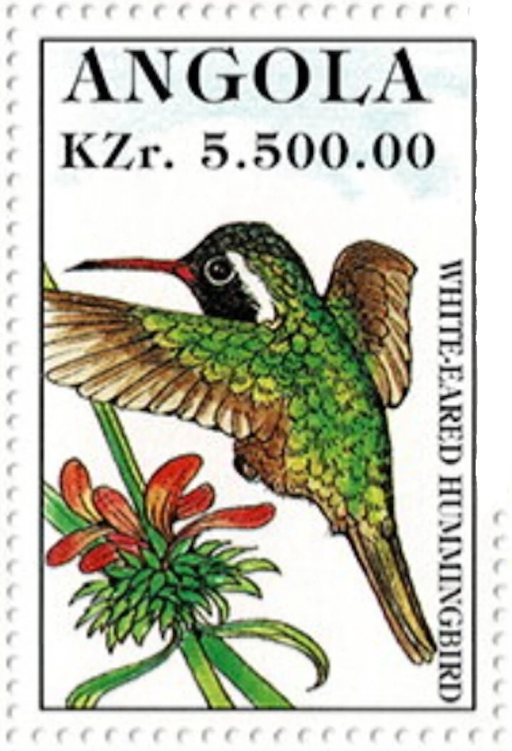 Birds Angolan Stamps