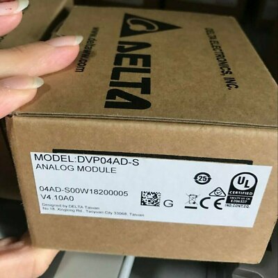 One New Delta DVP04AD-S PLC Module DVP04ADS Expedited Shipping