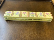 Bath Bomb Cubes from England 6 Double Bath Cubes 1.5 oz Each Flower Scented