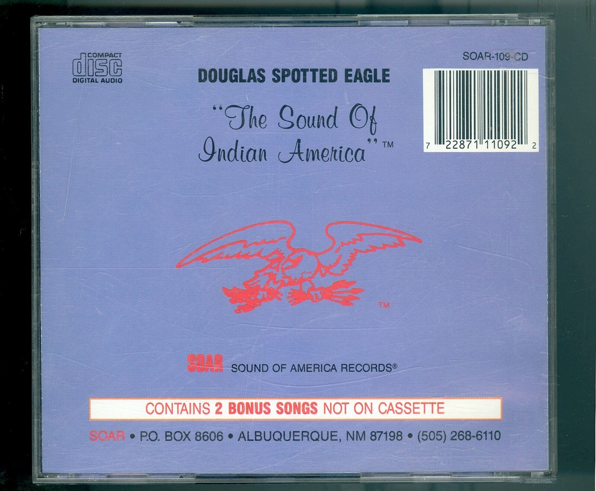 Sacred Feelings by Douglas Spotted Eagle 1990 CD 13 Tracks VG Free