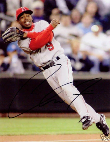 Chone Figgins Original Sports Autographed Items