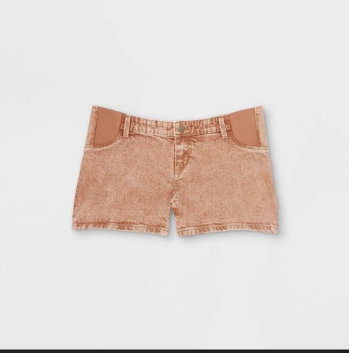 NEW ISABEL MATERNITY SHORTS- Brown 