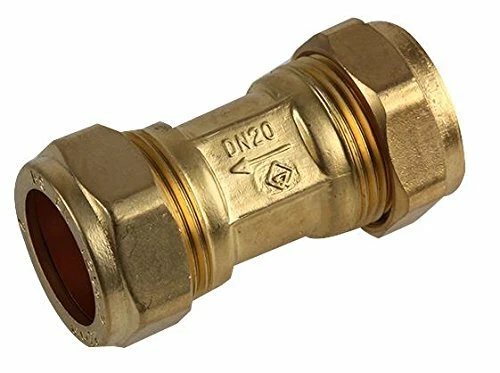 Primaflow 10015257 Einzelfeder Rückschlagventil 22 mm Messing VCE