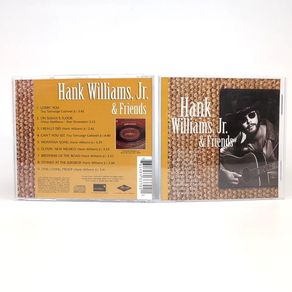 Hank Williams Sr Jr III 8 CD Lot - Country Rock Hits, Rebel Music Collection - Изображение 4 из 4