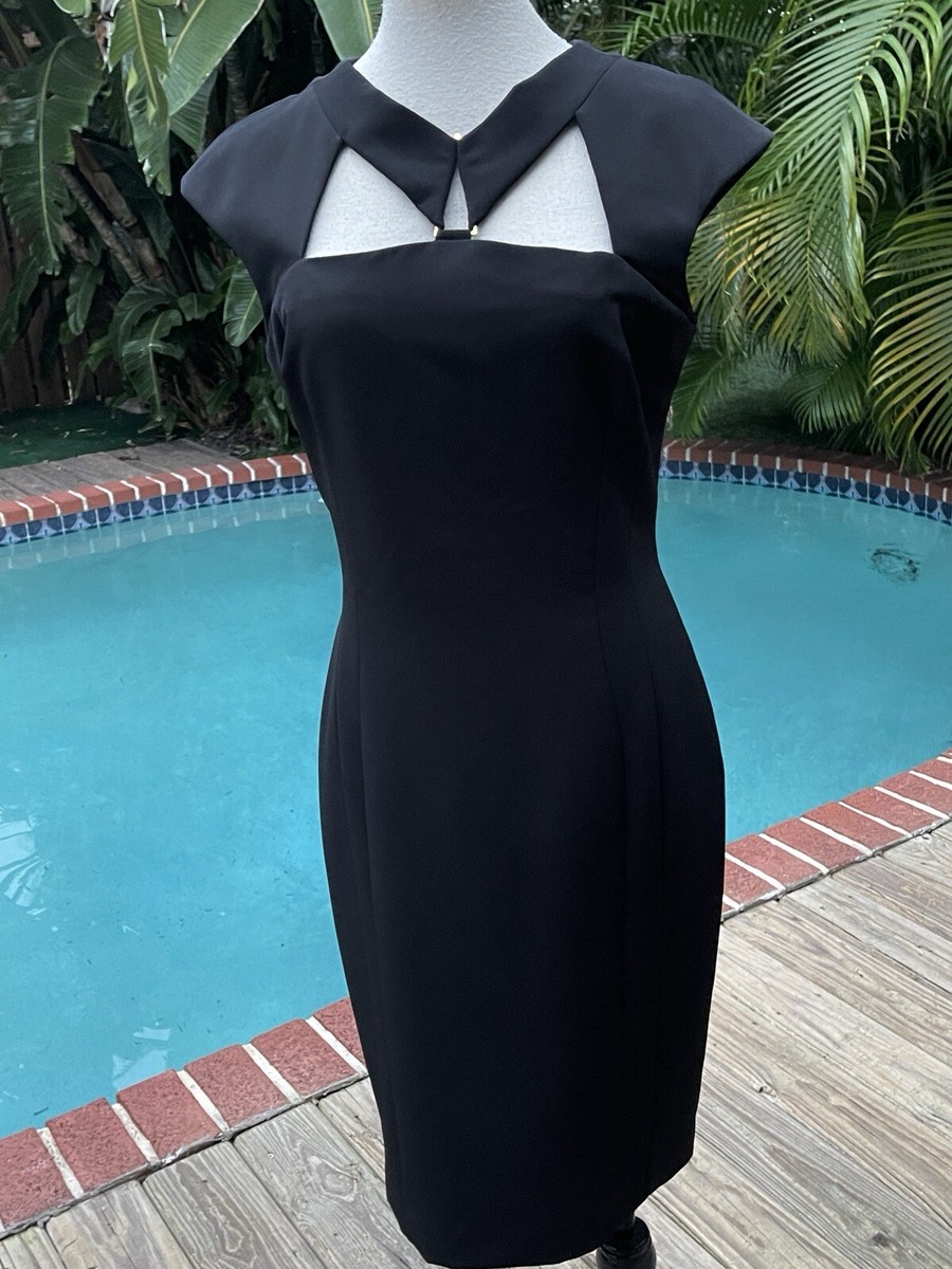 white christmas dresses Versace Jeans Couture Black Cocktail Dress main image 1