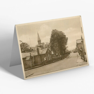 GREETING CARD - Vintage Lancashire - School Corner, Freckleton | eBay ...