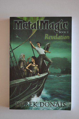 2 Book Set SIGNED MetalMagic Book 1 Talisman & 2 Revelation Derek Donais Fantasy - Picture 7 of 11